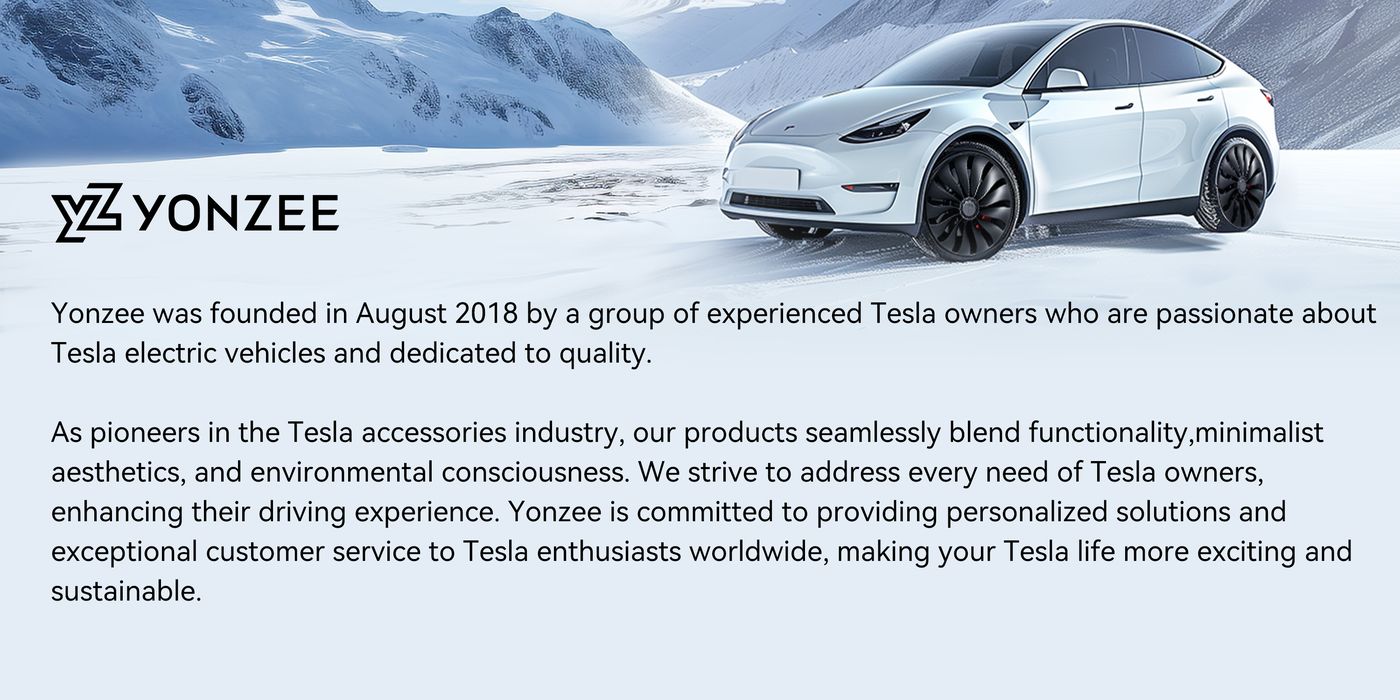 YONZEE founded by Tesla owners in 2018
